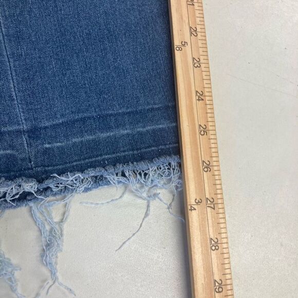 TERRA‎ & SKY Jegging Jeans Blue Size 0X or 14 W 25” Inseam 
Pull-on - Picture 8 of 8